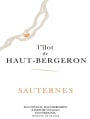 Chateau Haut Bergeron Sauternes L'Ilot de Haut-Bergeron 2012 Front Label