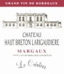 Chateau Haut Breton Larigaudiere Margaux Le Createur 2010 Front Label