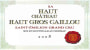 Chateau Haut Gros Caillou  2008 Front Label
