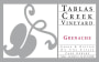 Tablas Creek Grenache 2008 Front Label