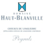 Chateau Haut-Blanville Coteaux du Languedoc Peyrals 2013 Front Label
