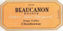 Beaucanon Ehlers Lane Vineyard Chardonnay 2009 Front Label