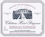 Chateau Haut-Pougnan Bordeaux Superieur 2014 Front Label