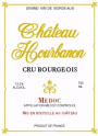 Chateau Hourbanon Medoc 2000 Front Label