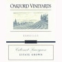 Oakford Vineyards Oakville Cabernet Sauvignon 1997 Front Label