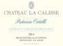 Chateau La Calisse Patricia Ortelli Blanc 2014 Front Label