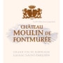 Chateau La Claymore Lussac Saint-Emilion Chateau Moulin de Fontmuree 2010 Front Label