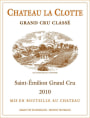 Chateau La Clotte Saint-Emilion Grand Cru 2010 Front Label