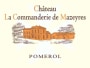 Chateau La Commanderie de Mazeyres Pomerol 2007 Front Label