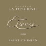 Chateau la Dournie Saint-Chinian Etienne 2011 Front Label