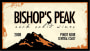 Bishop's Peak Pinot Noir 2008 Front Label