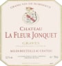 Chateau La Fleur Jonquet Graves 2007 Front Label