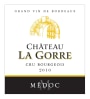 Chateau La Gorre Haut-Medoc 2010 Front Label