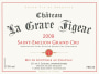 Chateau La Grave Figeac  2009 Front Label