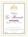 Chateau La Hourcade Medoc 2007 Front Label