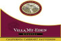 Villa Mt. Eden Coastal Cabernet Sauvignon 1996 Front Label