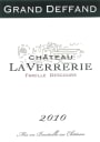 Chateau La Verrerie Luberon Grand Deffand 2010 Front Label