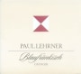 Paul Lehrner Gfanger Blaufrankisch 2006 Front Label