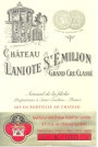 Chateau Laniote  2014 Front Label