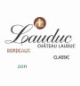 Chateau Lauduc Bordeaux Classic Blanc 2011 Front Label
