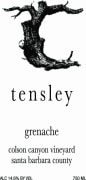 Tensley Colson Canyon Vineyard Grenache 2014 Front Label