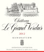 Chateau Le Grand Verdus Bordeaux Generation Superieur 2012 Front Label