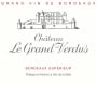 Chateau Le Grand Verdus Bordeaux Superieur 2014 Front Label