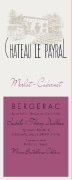 Chateau Le Payral Bergerac Rouge 2011 Front Label