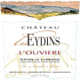 Chateau Les Eydins Luberon l'Ouviere Blanc 2011 Front Label