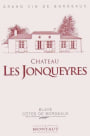 Chateau Les Jonqueyres Cotes de Bordeaux Blaye 2013 Front Label