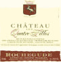 Chateau les Quatre Filles Cotes du Rhone Villages Rochegude 2007 Front Label