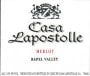 Lapostolle Merlot 1998 Front Label