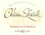 Chateau Lestrille Bordeaux Superieur 2009 Front Label