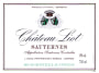 Chateau Liot Sauternes 2011 Front Label