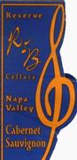 R & B Cellars Cabernet Sauvignon Reserve 1997 Front Label