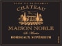 Chateau Maison Noble Saint Martin Bordeaux St-Martin Superieur 2013 Front Label
