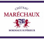 Chateau Marechaux Bordeaux Superieur 2014 Front Label