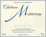 Chateau Massereau Bordeaux Superieur 2010 Front Label