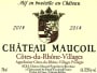 Chateau Maucoil Cotes du Rhone Villages 2014 Front Label