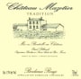 Chateau Mazetier Tradition 2014 Front Label
