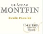Chateau Montfin Corbieres Cuvee Pauline 2013 Front Label