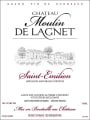 Chateau Moulin De Lagnet  2012 Front Label