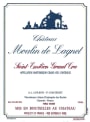 Chateau Moulin De Lagnet Saint-Emilion Grand Cru 2010 Front Label