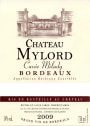 Chateau Mylord Cuvee Milady 2009 Front Label