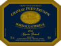 Chateau Petit Freylon Bordeaux Superieur Cuvee Sarah 2012 Front Label