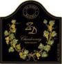 ZD Wines Reserve Chardonnay 1998 Front Label