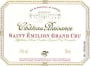 Chateau Plaisance - Montagne-Saint-Emilion Saint Emilion Grand Cru 2012 Front Label
