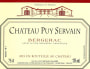 Chateau Puy Servain Bergerac 2010 Front Label