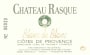Chateau Rasque Cotes de Provence Blanc de Blanc 2007 Front Label