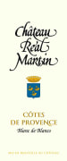 Chateau Real Martin Cotes de Provence Blanc de Blancs 2012 Front Label